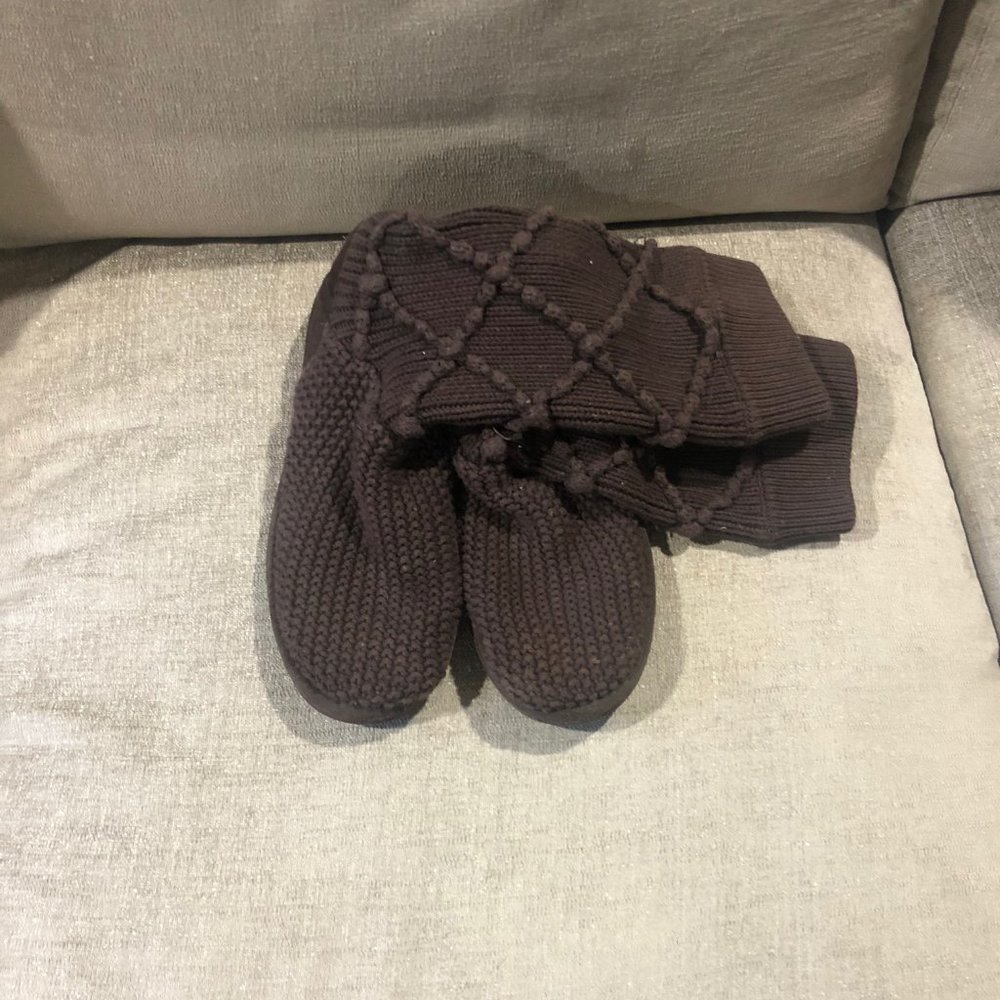 Brown Sweater UGG Boots